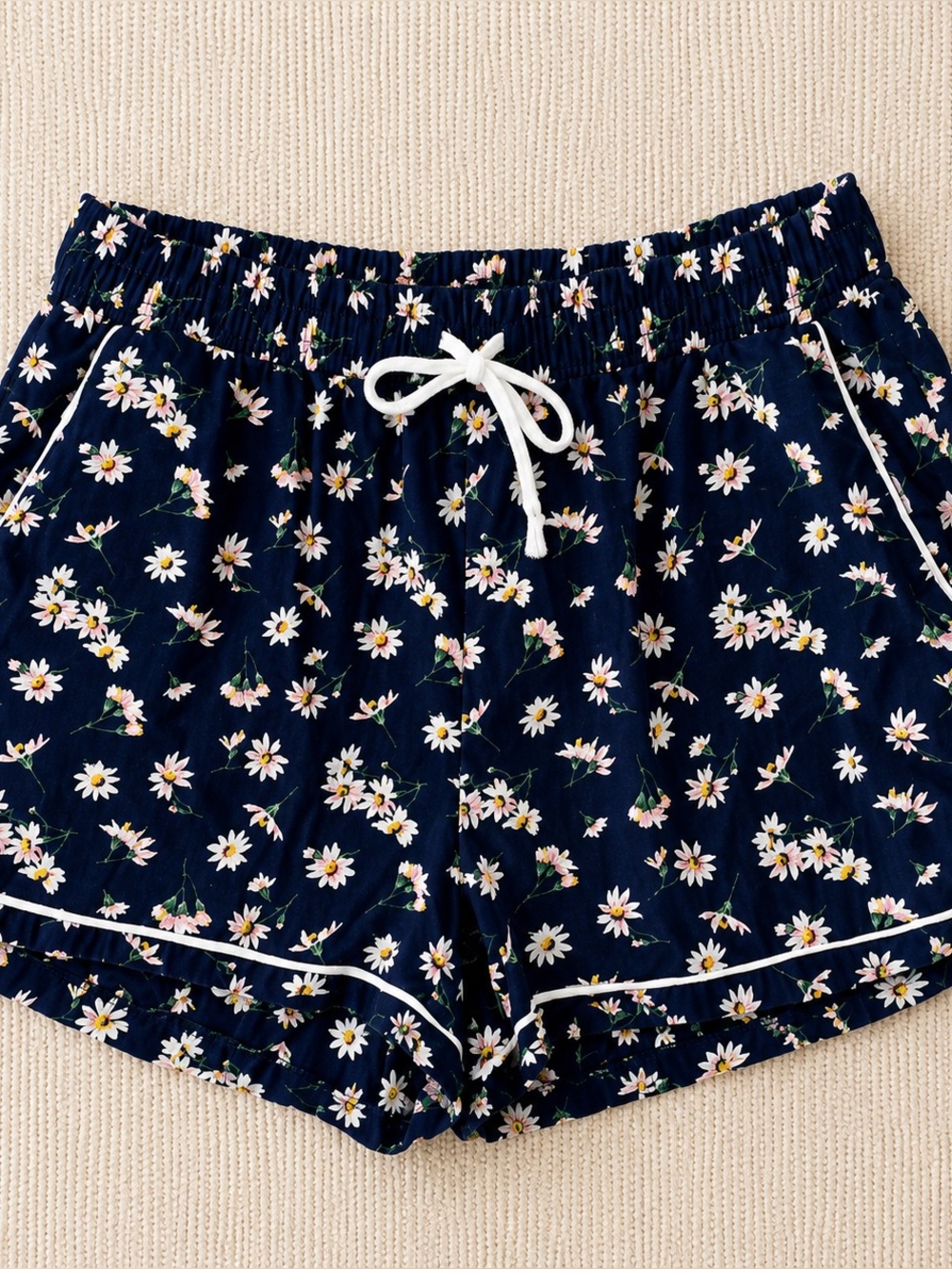 Vera Bradley Daisy Floral Lounge Sleep Shorts Women’s Medium 100% Cotton